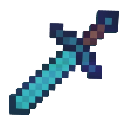 Enchanted Diamond Sword Back