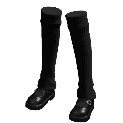 Y2K Shoes w/ Leg Warmers