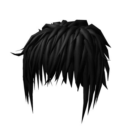 black fantasy anime hair noctis