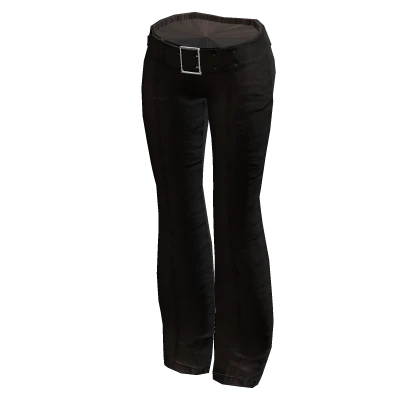 Y2K Brown low-rise jeans