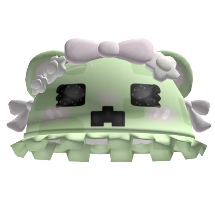 Cutesy Cwreeper Ruffle Hat