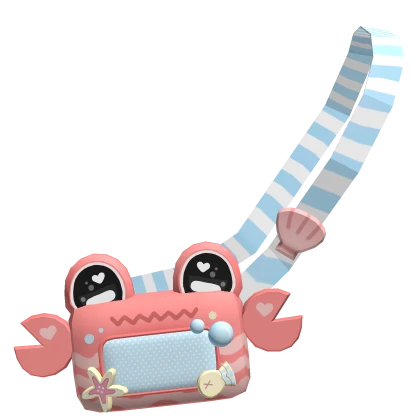 ♡ 3.0 Kawaii Summer Sea Beach Silly Crab Hood 🦀