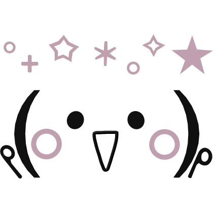 ♡ : kaomoji expression