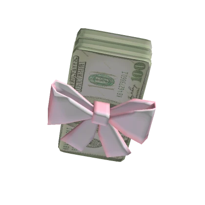 holdable cutesy money stack