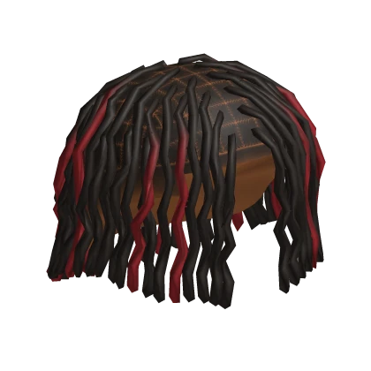 💫 Black - Red Dreadlocks V1