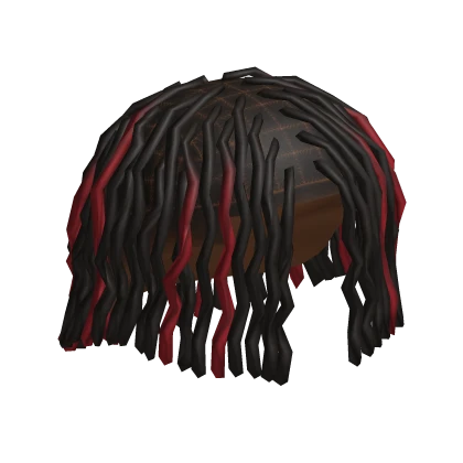 💫 Black - Red Dreadlocks V1