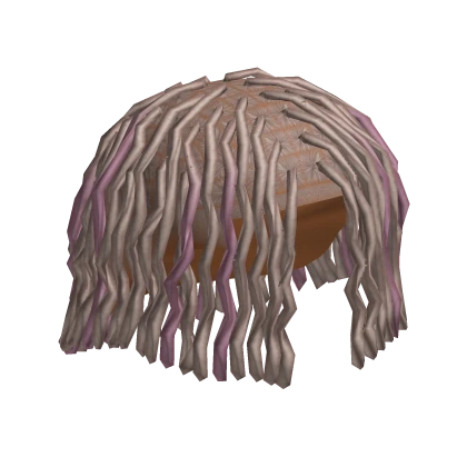 💫 Silver - Purple Dreadlocks V1