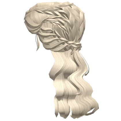 Platinum Braided Hair of the Conqueror Queen