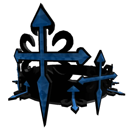 Blue Imperial Cross Crown