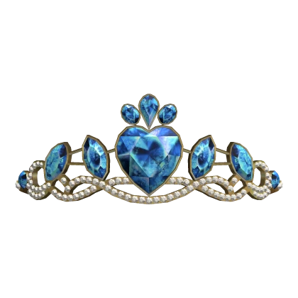 Princess Charms School Tiara in Blue