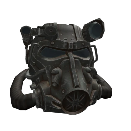 Metal T-60 Powered Armor Helmet