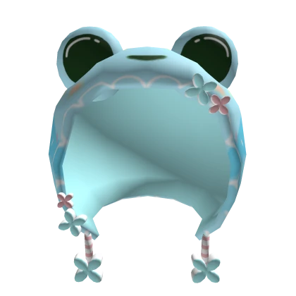 Blue Frog Hat