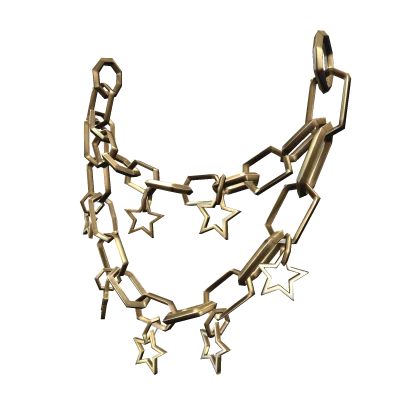Gold Waist Star Chain (Right Waist)