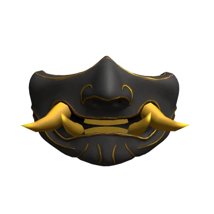 Gold Samurai Mask