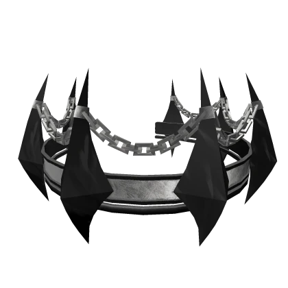 Vampress Black Crystal Crown