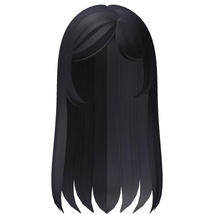 ♡ Silky Side Sweep in Dark Blue