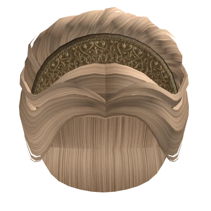 Blonde Roman Goddess Hair with Gold Diadem