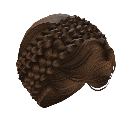 Brown Roman Braided Hair of Venus