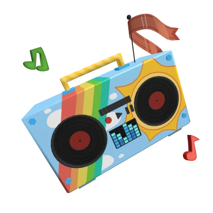 Rainbow Challenger's Boombox