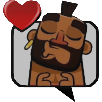 Hog Rider Mwah Clash Emoji