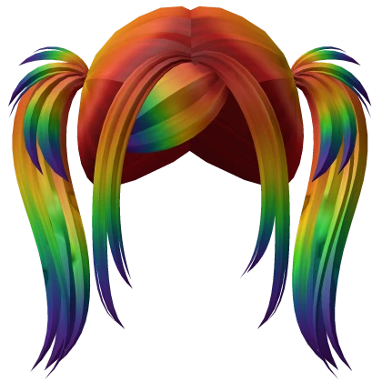 Rainbow Scene Idol Pigtails