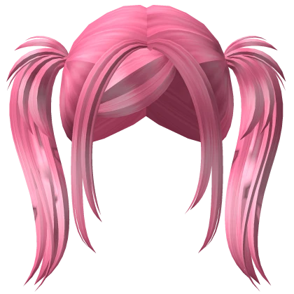 Pink Scene Idol Pigtails