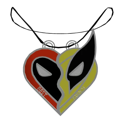 Deadpool & wolverine necklace