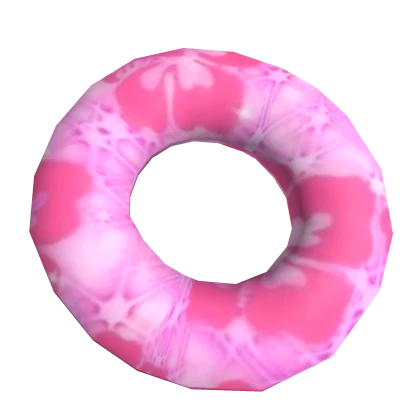 ★ Pink Flowers Preppy Floatie
