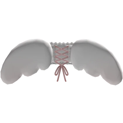 ୨୧ Ribbon Angel Wings in Pink