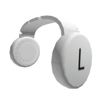 White Clockwork Headphones