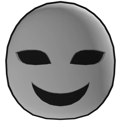 Black Outline Gambler Mask 