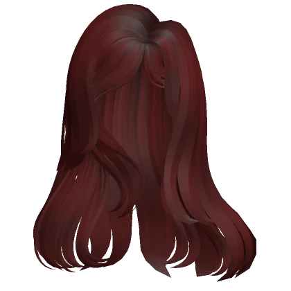 Flowy Fashion Model Windy Hair (Dark Red)