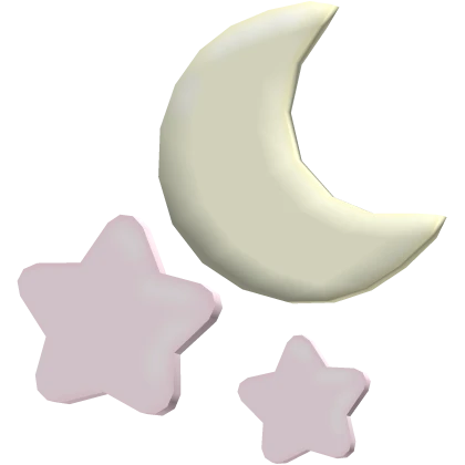 ୨୧: kawaii tired sleepy star & moon anime emote