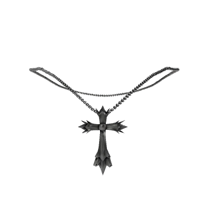 メ Silver Cross Necklace 3.0