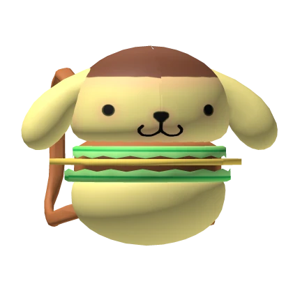 Mochila de perrito Hamburguesa!