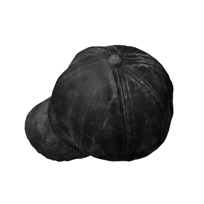 backwards black vintage washed baseball cap