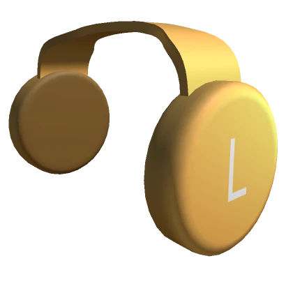 ✅ Gold Clockwork Headphones