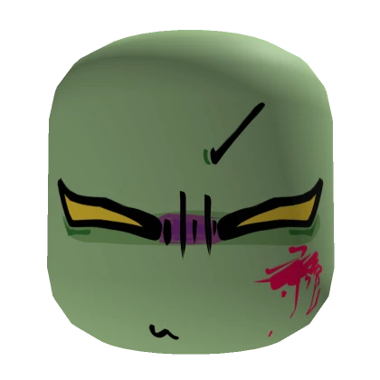 Disgusted Zombie Face