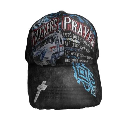 trucker's prayer lil peep vintage cap