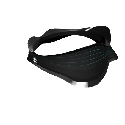 Futuristic Sci-Fi Metal glasses - Black & Blue