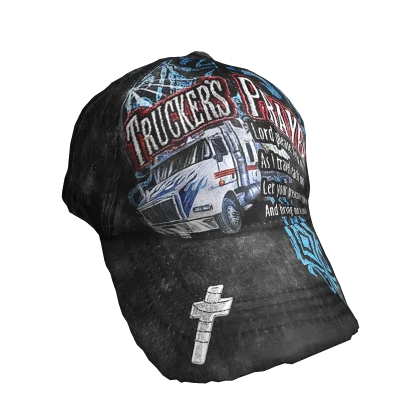 sideways trucker's prayer lil peep vintage cap