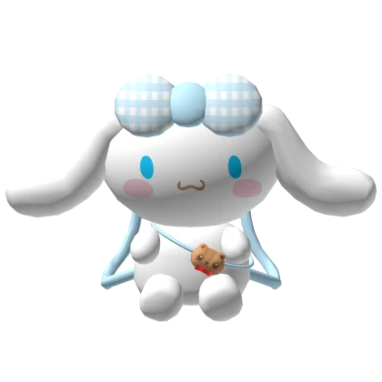 Mochila Blanca de Cinnamoroll peluche