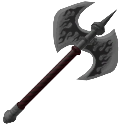 Crimson Fury BattleAxe