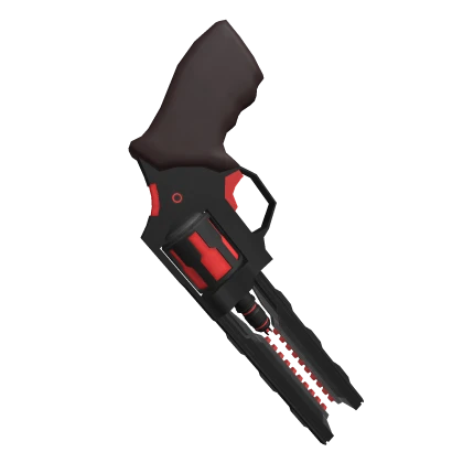 Red Cybernetic Blaster Left