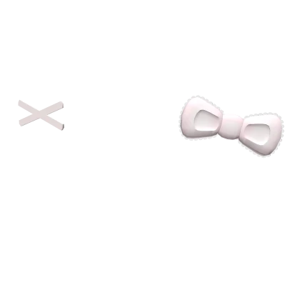 ୨୧ : baby pink bow with clip