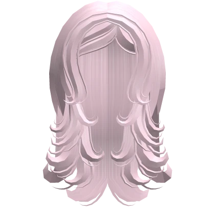 Swooped Swirly Hair (Pink)