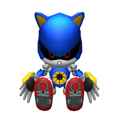 Deluxe Metal Sonic Shoulder Plushie