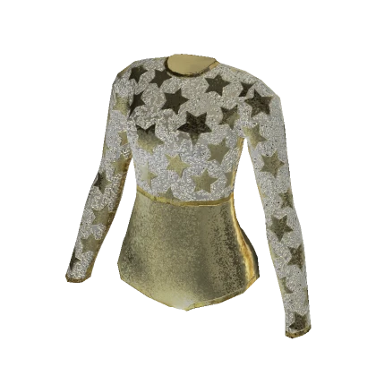 Gymnastic Bodysuit Gold