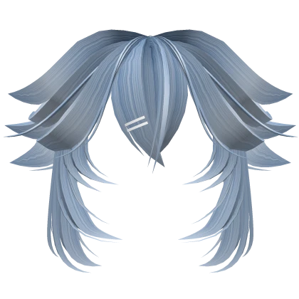 ❤️ Miko's Wolfcut Bangs Blue