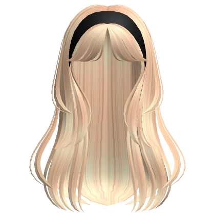 Layered Blonde Hair with Headband